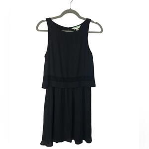 Decree Women’s Dress Sleeveless Tank Style Flirty Slightly gathered Skirt Lace
